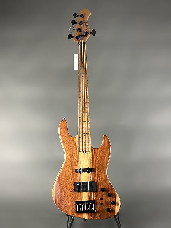 Sadowsky 2022 Limited Edition MetroLine 5-String 21-Fret MM Bass Natural Transparent Stain