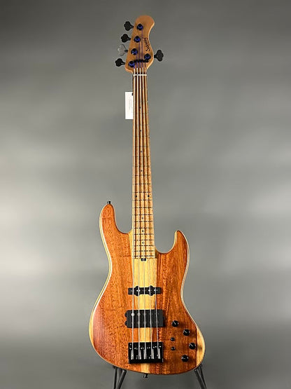 Sadowsky 2022 Limited Edition MetroLine 5-String 21-Fret MM Bass Natural Transparent Stain