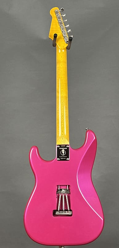 Morgan Electrics Double Cut Standard Custom 2025 - Fuchsia Pearl