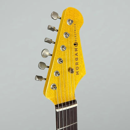 Morgan Electrics Standard Double Cut Pro 2025 - Sonic Blue