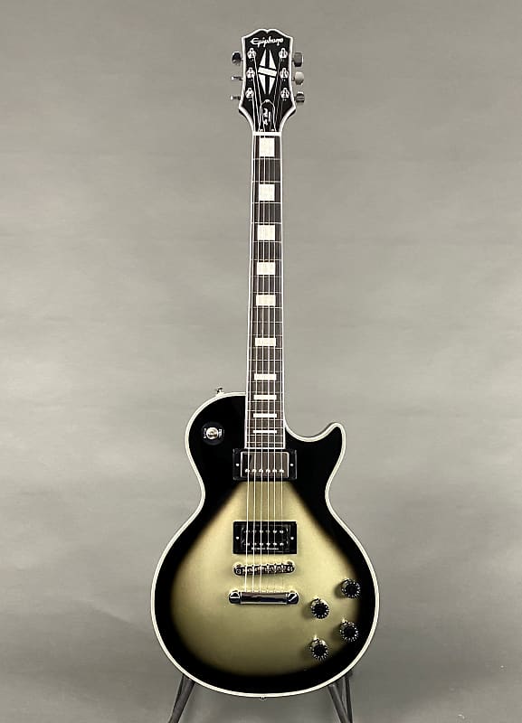 Epiphone Adam Jones Les Paul Custom Art Collection: Korin Faught’s “Sensation” 2023 - Antique Silverburst