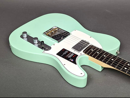 Fender American Performer Telecaster Hum 2022 - Satin Surf Green