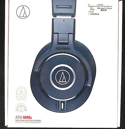 Audio-Technica Studio Monitors - Closed-Back ATH-M40x