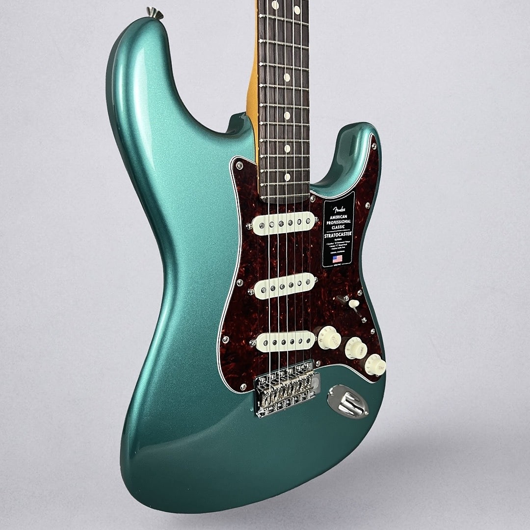 Fender American Professional Classic Stratocaster 2025 - Faded Sherwood Green Metallic