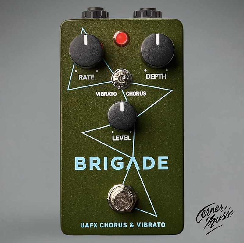 Universal Audio UAFX Brigade Chorus and Vibrato Pedal