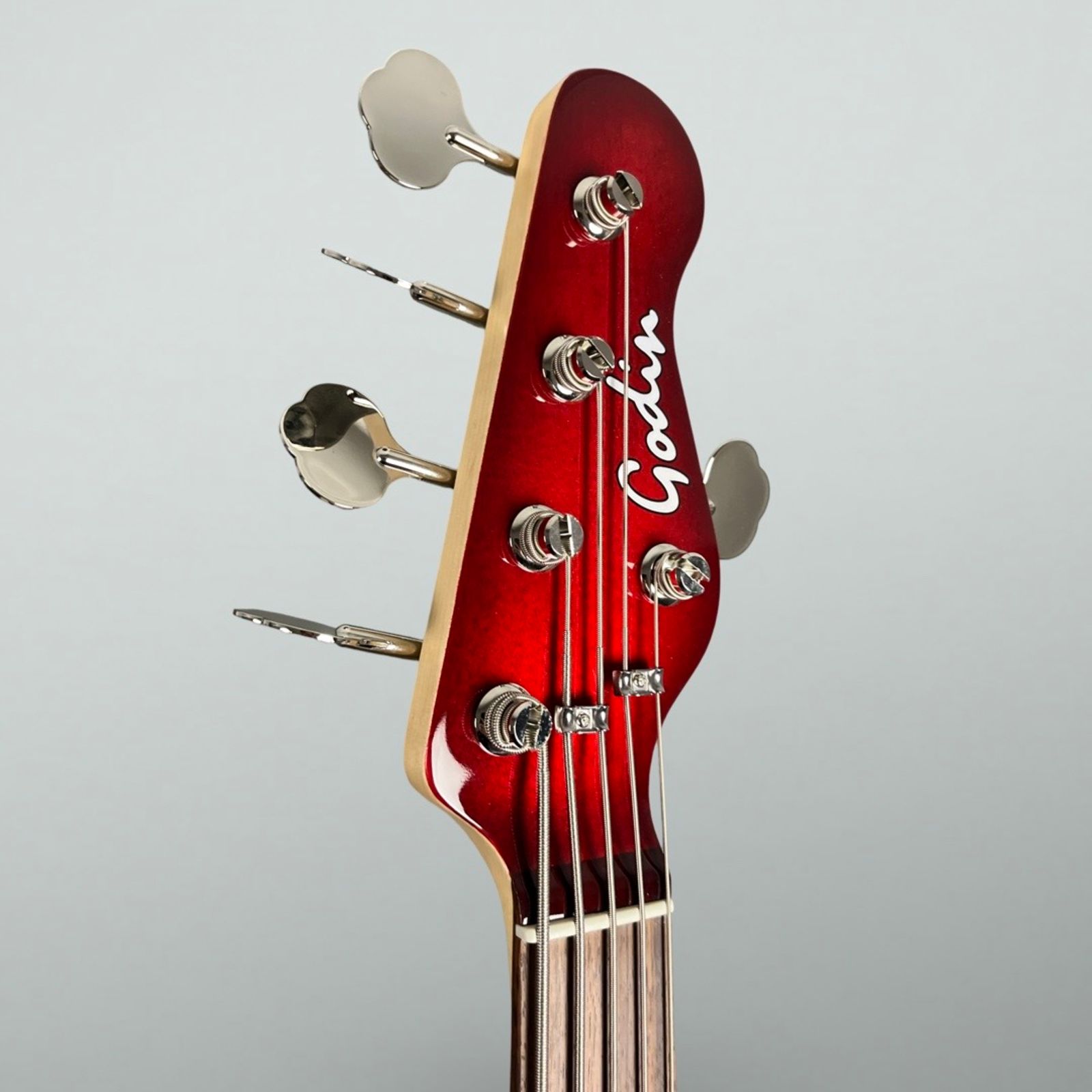 Godin A5 Robert Trujillo Metallica Signature - Transparent Red