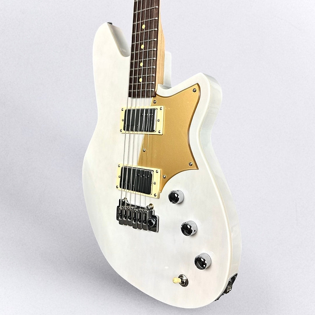 Reverend Descent W Baritone w/ Hardshell Case 2025 - Transparent White