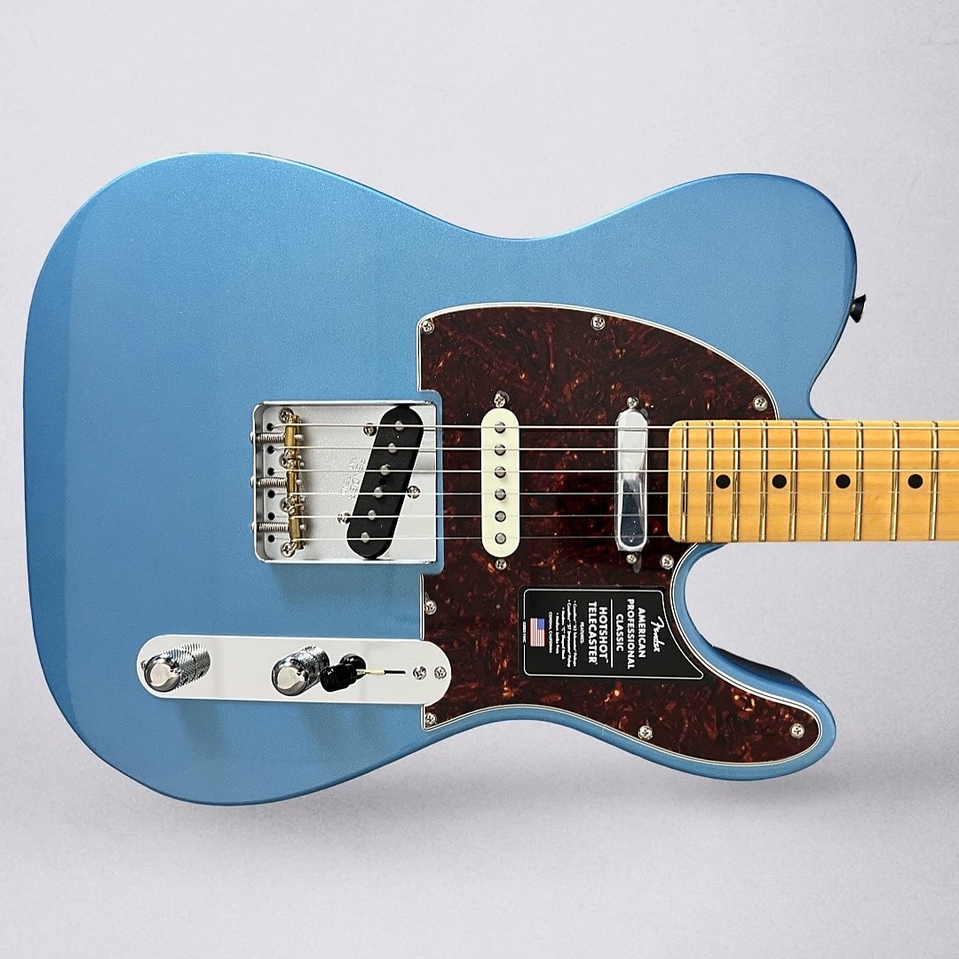 Fender American Professional Classic Hotshot Telecaster 2025 - Faded Lake Placid Blue