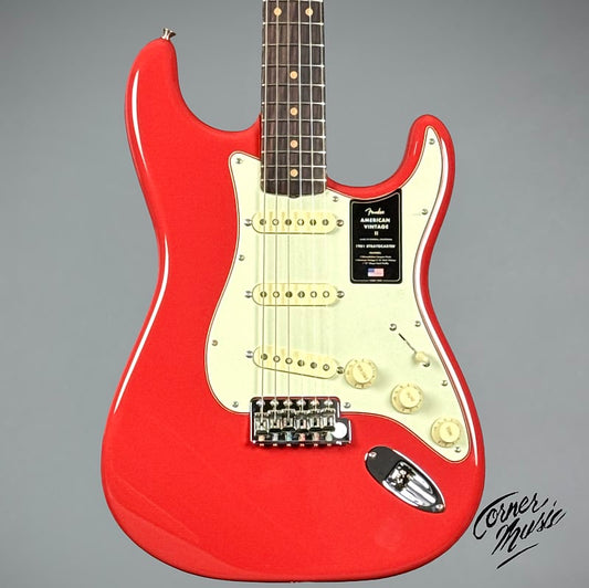 Fender American Vintage II 1961 Stratocaster 2025 - Fiesta Red