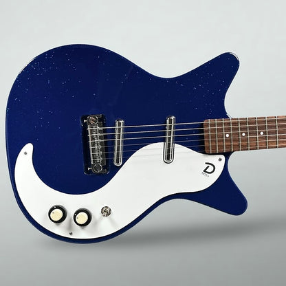 Danelectro 59 Mod NOS+ 2024 - Blue Metal Flake