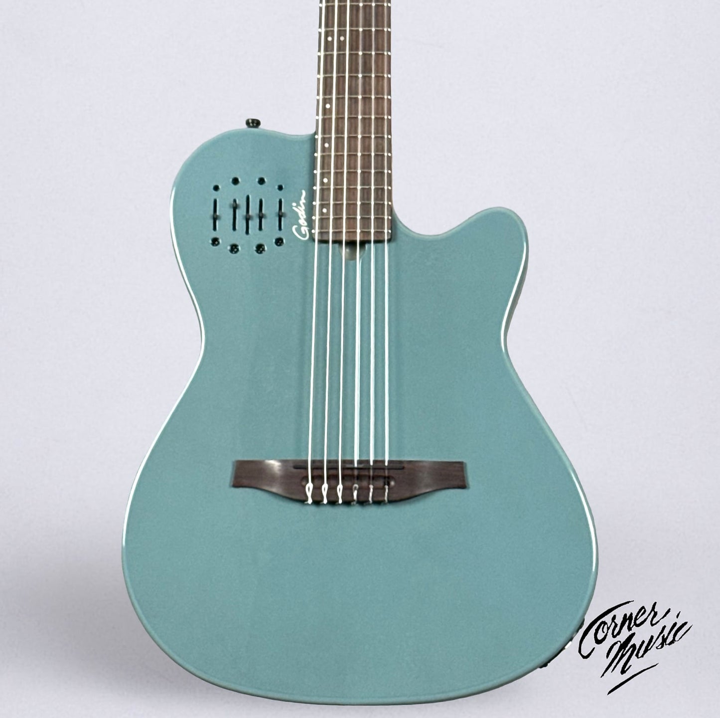 Godin Multiac Mundial Nylon Acoustic-Electric 2025 - Arctik Blue
