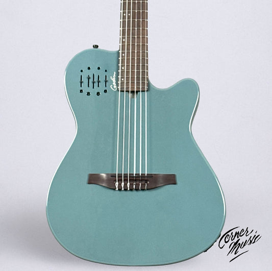 Godin Multiac Mundial Nylon Acoustic-Electric 2025 - Arctik Blue