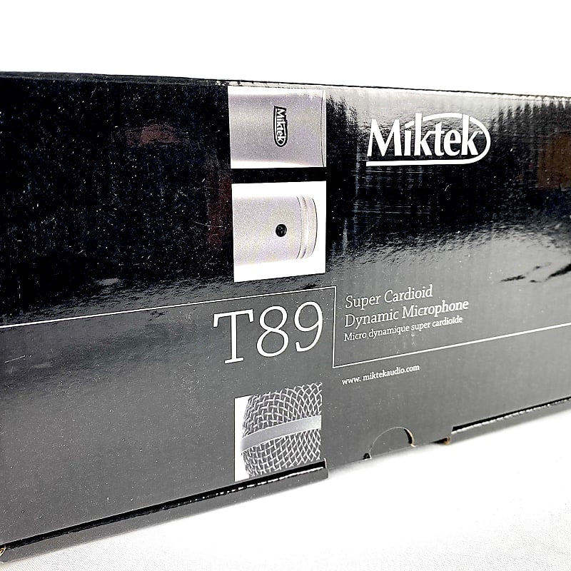 Miktek T89 Super Cardioid Dynamic Microphone - 2021 - Gray