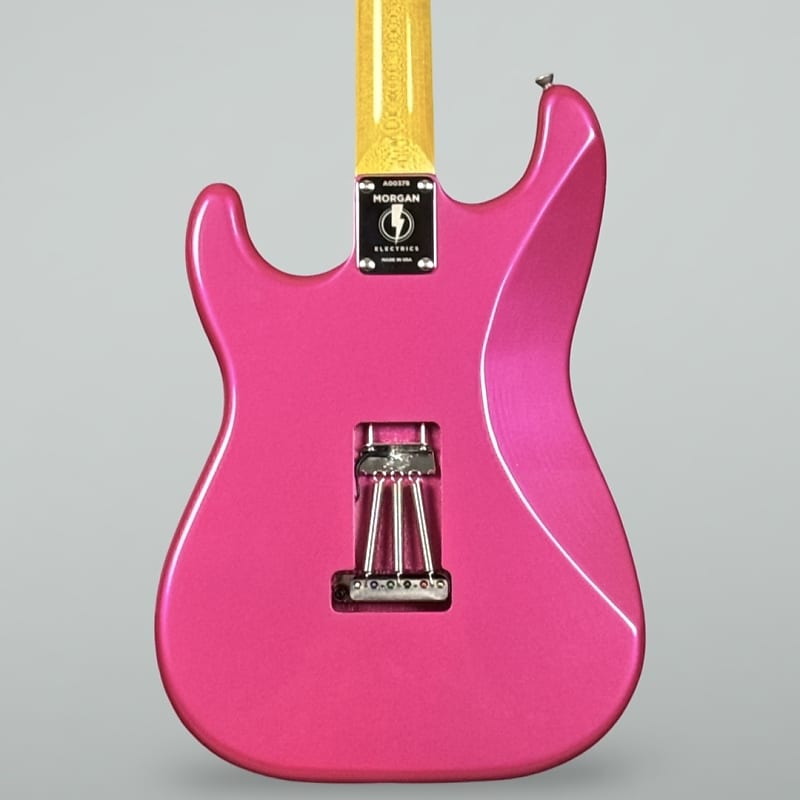 Morgan Electrics Double Cut Standard Custom 2025 - Fuchsia Pearl