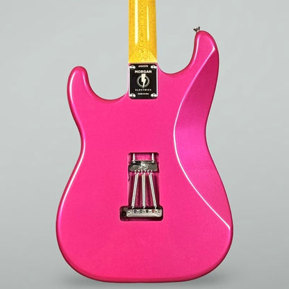 Morgan Electrics Double Cut Standard Custom 2025 - Fuchsia Pearl