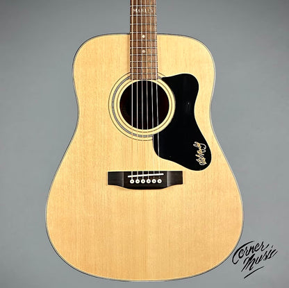 Guild A-20 Marley Dreadnought 2022 Natural Satin w/ Gig Bag