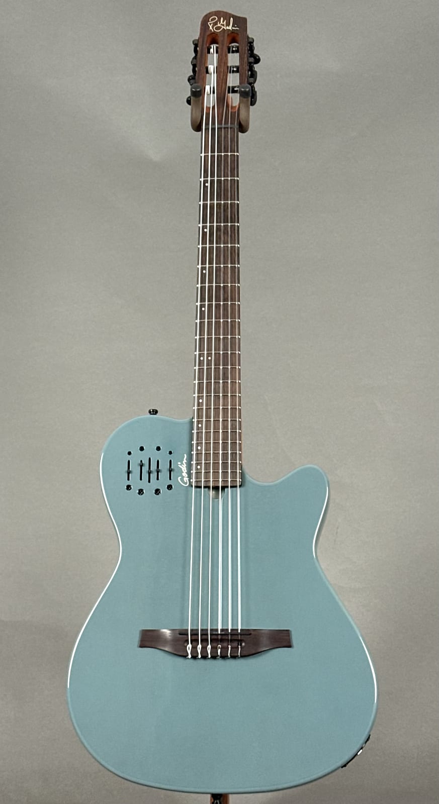 Godin Multiac Mundial Nylon Acoustic-Electric 2025 - Arctik Blue