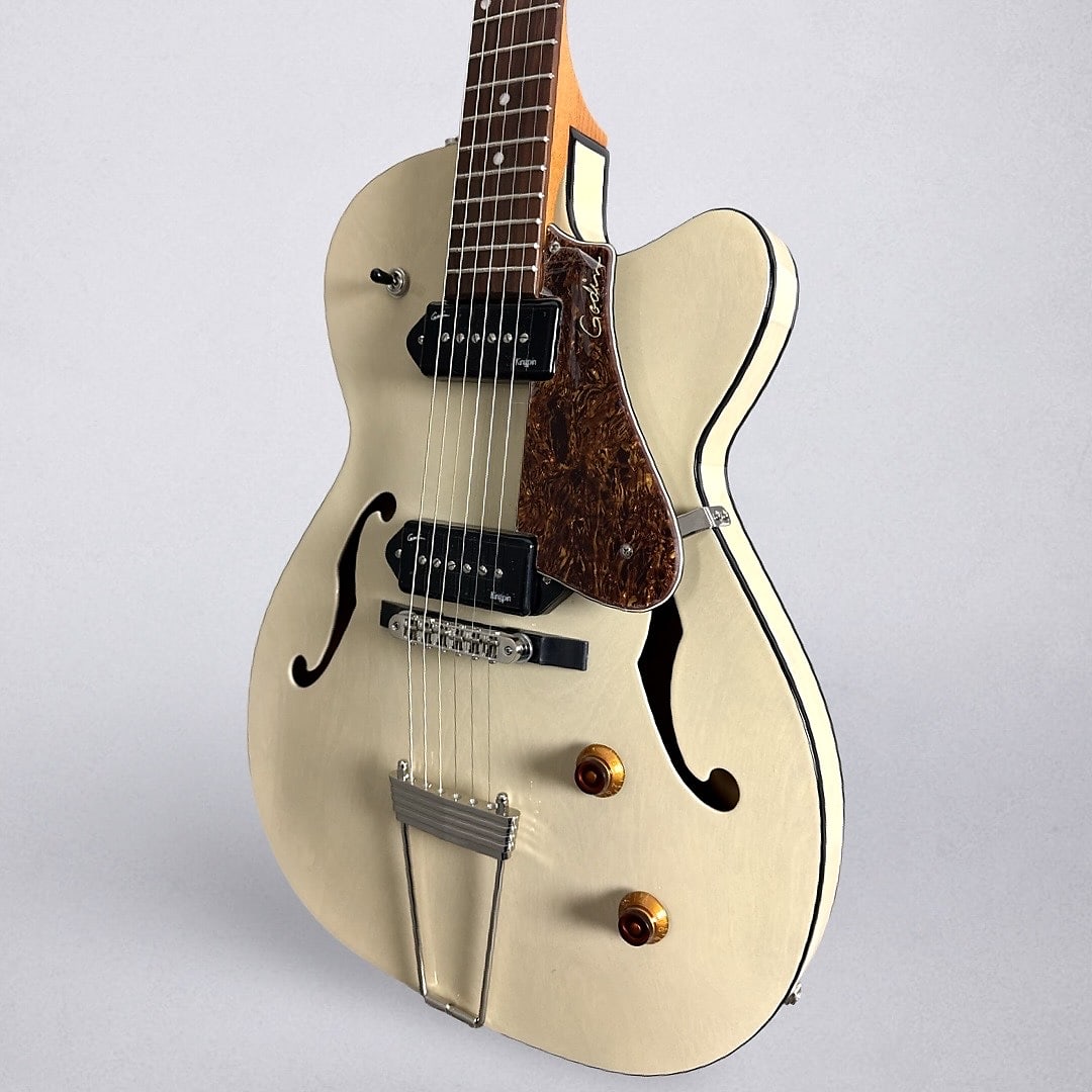 Godin 5th Avenue Thinline Kingpin P90 2025 - Trans Cream