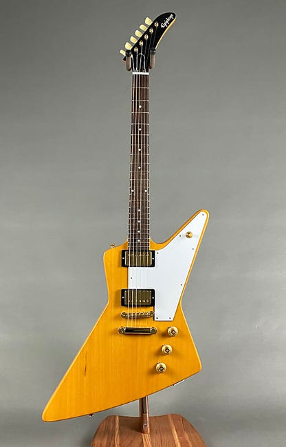 Epiphone 1958 Korina Explorer 2023 - Aged Natural