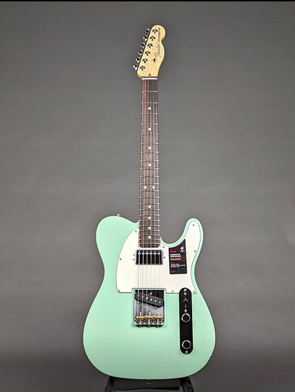 Fender American Performer Telecaster Hum 2022 - Satin Surf Green