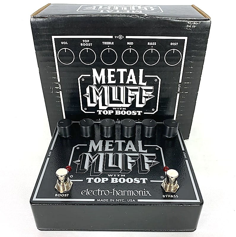 Electro-Harmonix Metal Muff Distortion with Top Boost