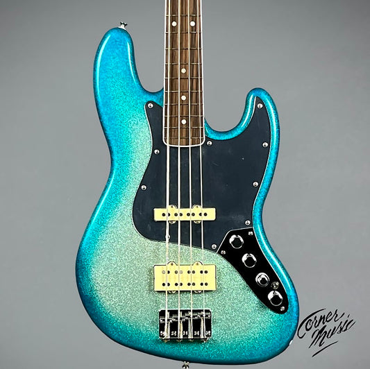 Fender Limited Edition Player Plus Blu DeTiger Jazz Bass 2024 - Sky Burst Sparkle