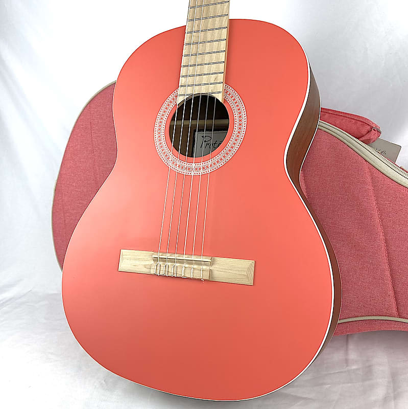 Cordoba Protégé Matiz C-1 Classical Guitar 2021 Coral w/ Matching Bag