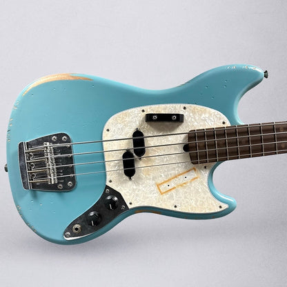 Fender JMJ Road Worn Mustang Bass 2025 - Daphne Blue