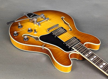 Eastman T486B Semi-Hollow w/ Bigsby 2022  Goldburst #2964