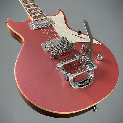 Aria Pro II Bowery Semi-Hollow with Bigsby 2022 Cadillac Pink